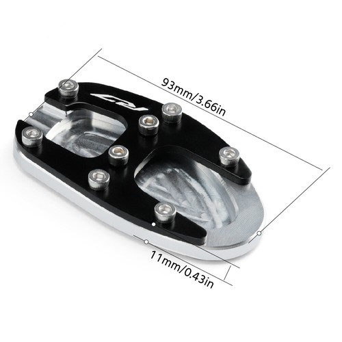 Side Kickstand Stand Extension Plate For YAMAHA YZF R7 2021-2024 YZFR7 YZF-R7 - Picture 2 of 13