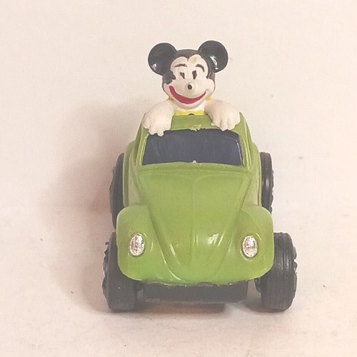 Volkswagon VW Beetle Mickey Mouse Club 1990s Friction Power Good Condition - Picture 5 of 9