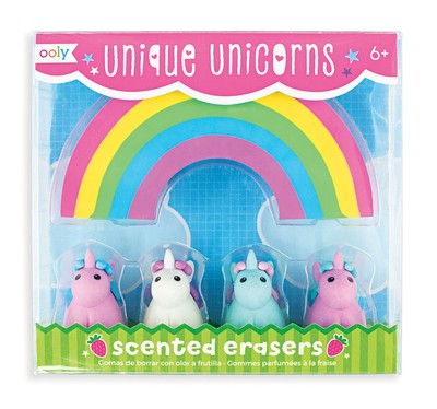 Ooly Eraser   Scented Unicorns Age 6+ 04861