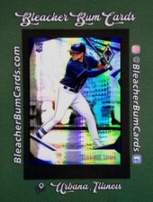 2019 Panini Phoenix Baseball #21 Brandon Lowe Hyper Refractor SP #/299 - Rays