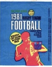 1981 Scanlens Rugby League Card Singles