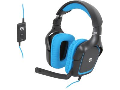 Logitech Headset G430 Logitech Headphones Logitech G430