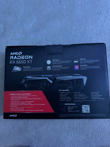 Msi radeon rx 6650 xt great condition - Photo 7/8