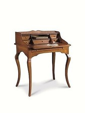 TAVOLO SCRIVANIA 5 CASSETTI ARTE POVERA