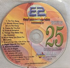 E2 25  ESSENTIAL CHARTBUSTER  KARAOKE  LOT VA