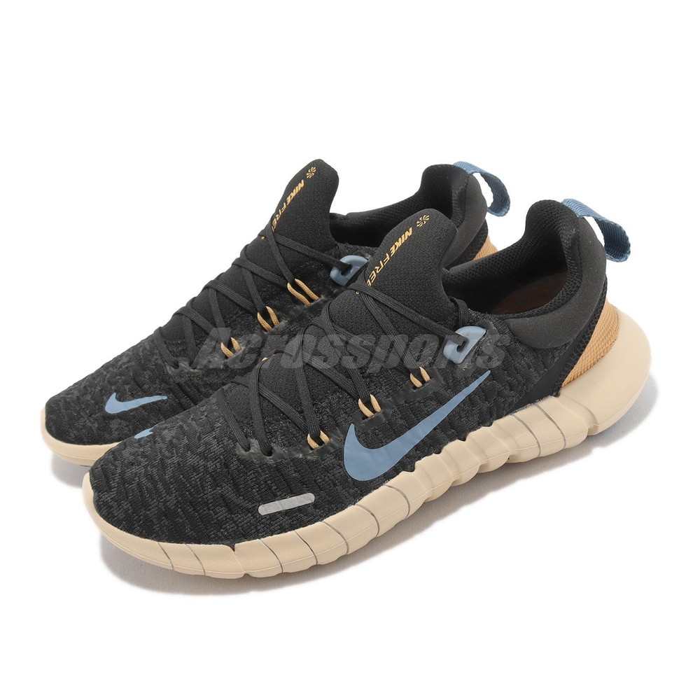 Nike Women Free RN 5.0 Next Nature Running Shoes Black Orange CZ1891-008  