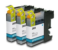 Ink Cartridge for Brother MFC-J5520DW Brother MFC-J4320DW Brother LC203 C 3PK