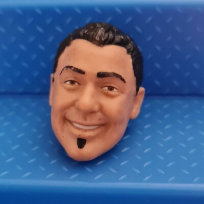 Santino Marella - Kopf - Mattel - Custom Fodder WWE Wrestling Figuren (a)