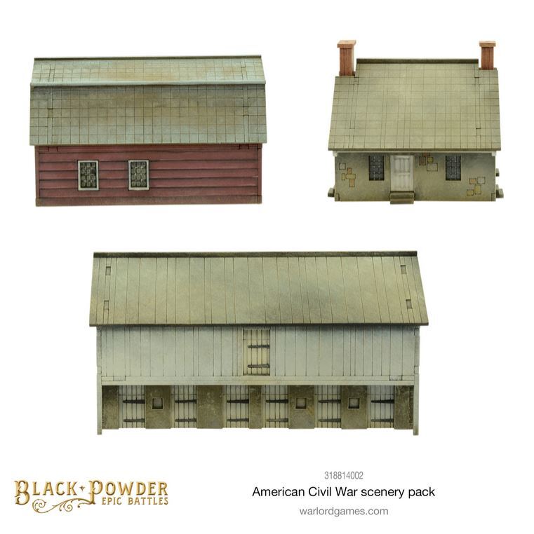 Warlord Games Black Powder Epic Battles Acw Scenery Pack