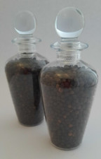 4 Bio ganze schwarze Pfefferkörner Flaschen Pack