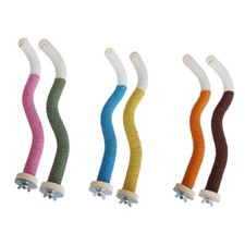 2lots Exercise Perches Toy Bird Rope Small Parakeets Rope Stand Birds Cage