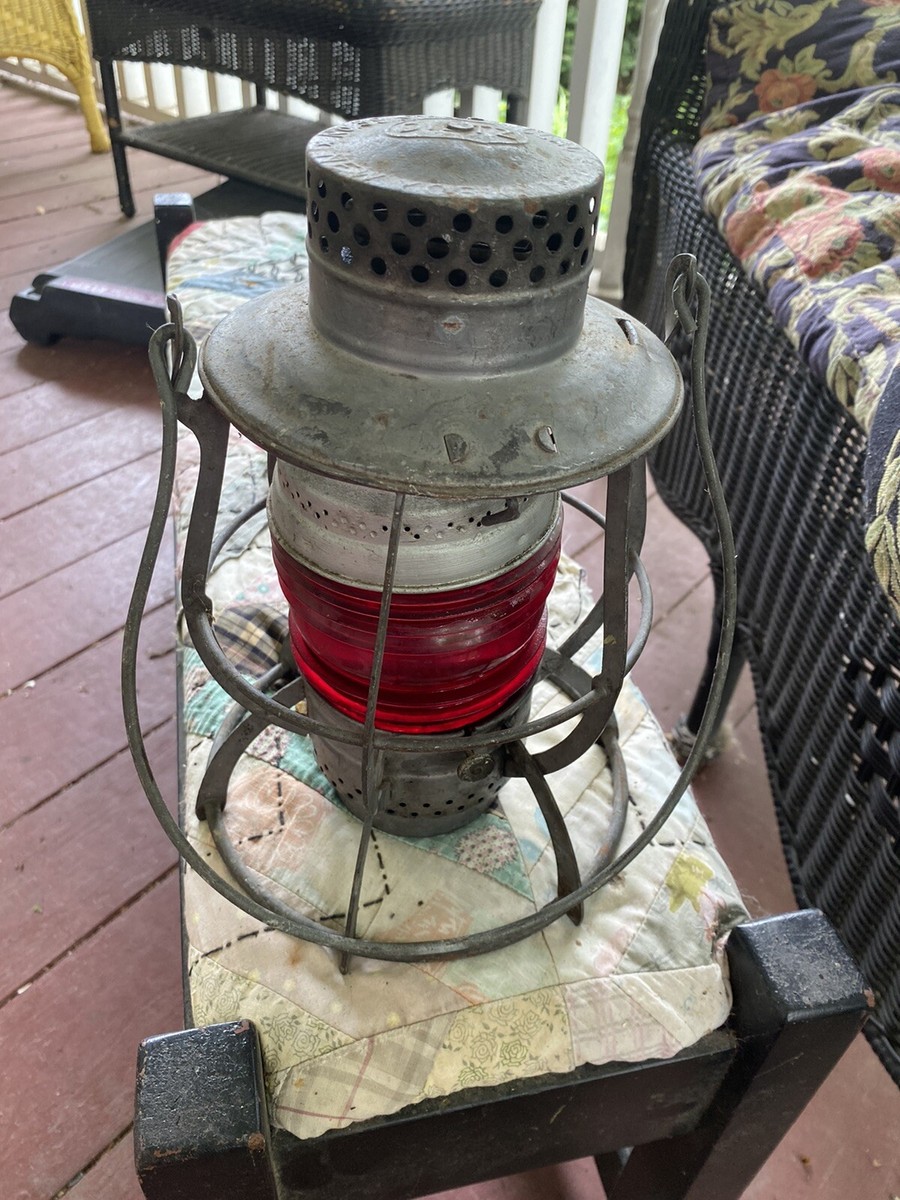 【超美品】1950~60s DIETZ No.39 STEEL CLAD Vintage Dietz No. 39 Steel Clad Railroad Lantern 