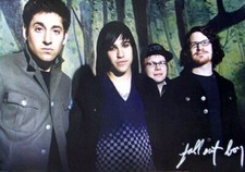 FALL OUT BOYS POSTER Amazing Group Shot RARE NEW HOT 2