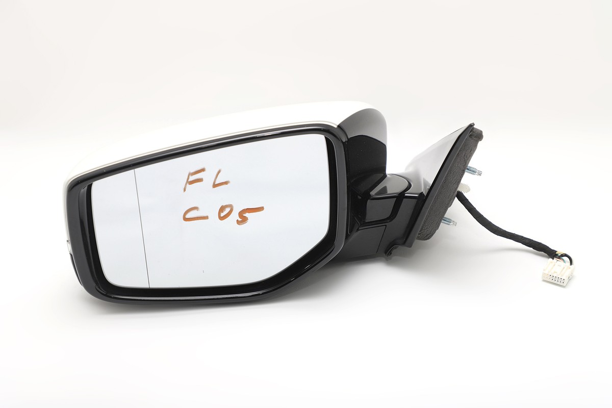 Acura TLX 15-16 Door Side View Mirror Left/Driver White Acura TLX 15-16 Door Side View Mirror Left/Driver White