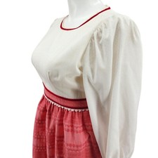 Joseph Magnin Vintage 70's Maxi Dress, Women's 8