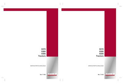 #ad CASE IH 9370 9380 9390 TRACTOR PARTS CATALOG $89.00