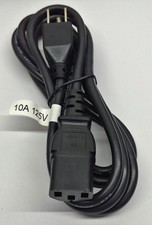 Brand New 3 Prong AC Power Cord 125V 10A 6Ft - SEALED 