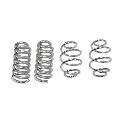 Touring Tech Performance Lowering Springs 1.8''F/1.8''R for 1993-02 Camaro Chrome