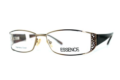 NEW ESSENCE KENYA PO2593XEL 22518 GOLD BROWN AUTHENTIC EYEGLASSES FRAMES 55MM RX