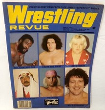 Vintage May 1984 Wrestling Revue Magazine Andre the Giant JYD Stevens Idol