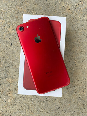 Apple iPhone 7 (PRODUCT)RED - 128GB - (Verizon) A1778 (GSM) for