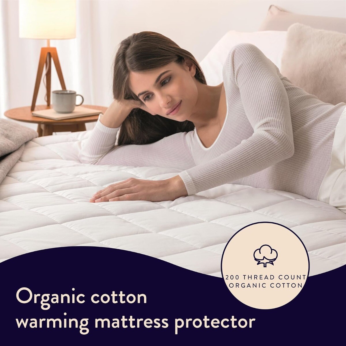 Dreamland 16889 Warming Mattress Protector Intelliheat Dual Control