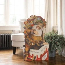 Ragon House Christmas 36" Santa in Chimney Dummy Board