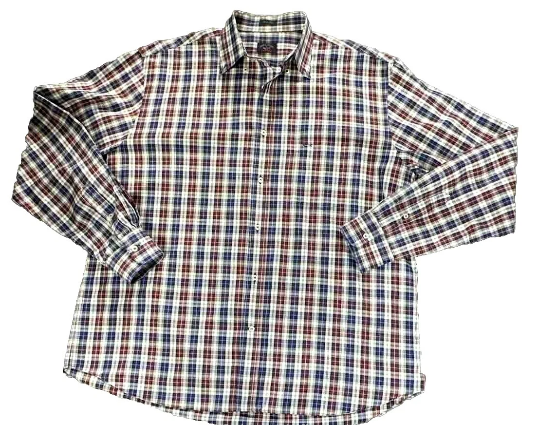 Paul & Shark Regular Size 2XL Casual Button-Down Shirts for Men