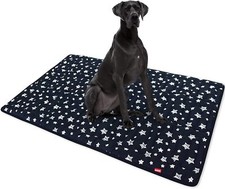 Dog Crate Mat Soft Dog Bed Mat Machine Washable Kennel Pad Anti-Slip 48"X30"