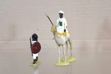 TROPHY MINIATURES GBE EGYPT & SUDAN WAR MOUNTED MAHDIST on CAMEL & WARRIOR oj