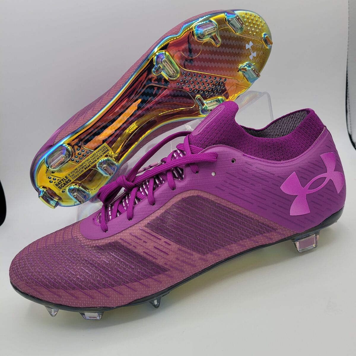 Under Armour UA Shadow Pro FG Soccer Cleats 3025643-500 Sz Under Armour UA Shadow Pro FG Soccer Cleats 3025643-500 Sz