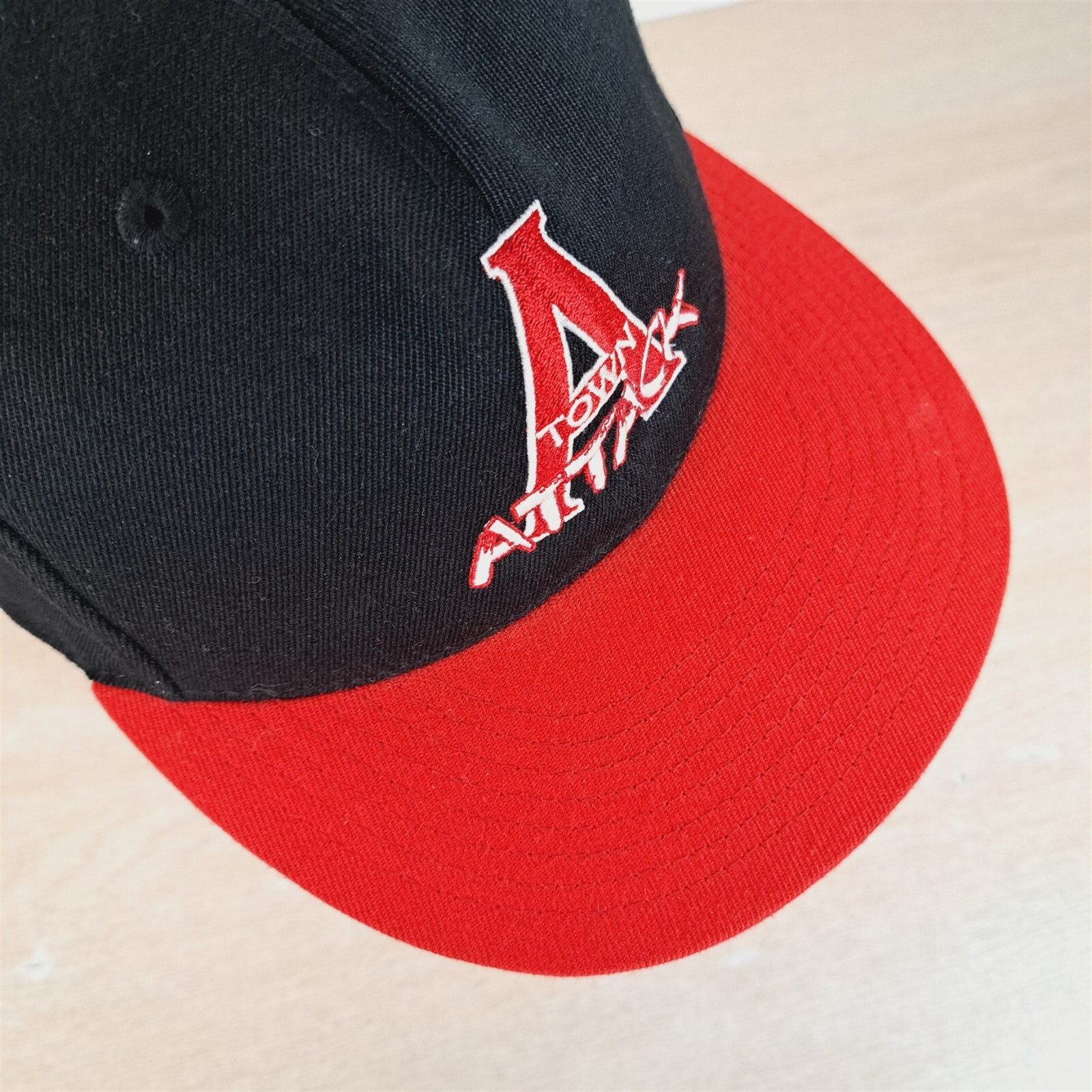 A TOWN ATTACK FITTED BASEBALL HAT/CAP, SIZE 6 7/8… - image 11
