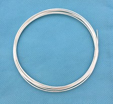 5.5ft 18gauge wire Sterling Silver round wire half oz dead soft w18DS