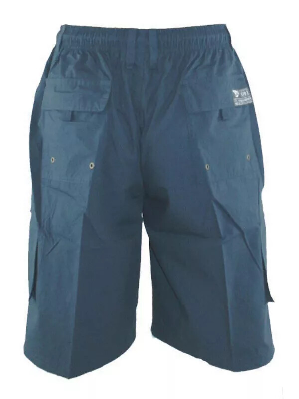 Pantaloni Cargo Uomo Duke – Vita Elasticata, Blu Navy, Taglie Forti 2X-8XL - 3