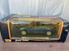 1/18 MAISTO 1995 ALFA ROMEO SPIDER BLUE AND GRAY INTERIOR