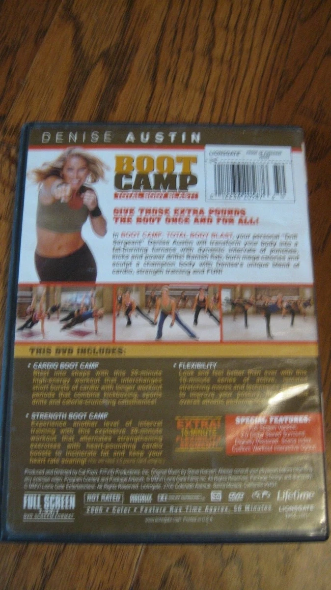 Denise austin bootcamp online total body blast