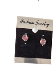Women's/Teens/Girls Post/Stud Earrings Pink Acrylic New Fashion Jewelry