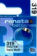 319 RENATA SR527SW SR527 527 WATCH BATTERIES New Authorized US Seller