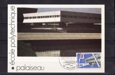 carte  1er jour   école polytechnique 91  Palaiseau   1977