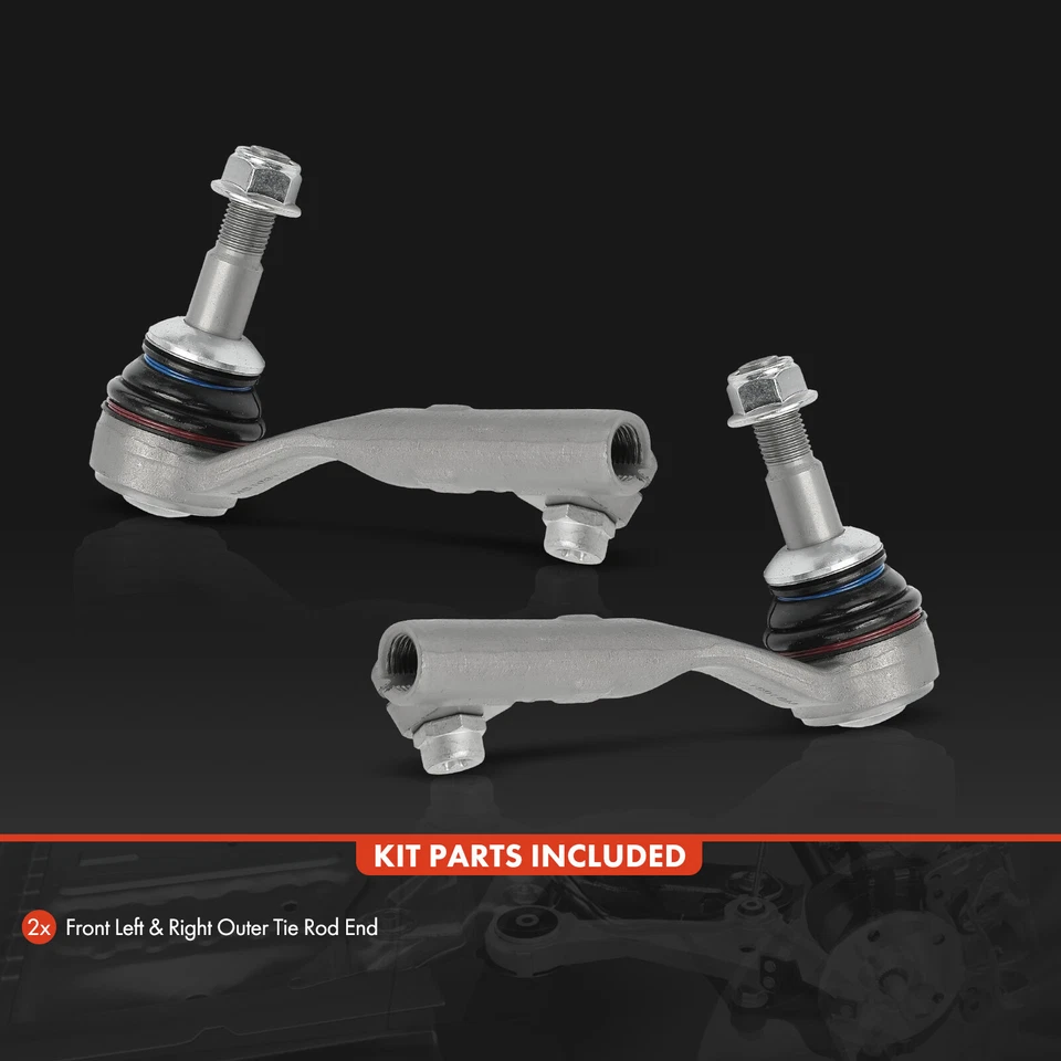 2x Extremo de barra de amarre exterior delantero L&R para BMW 228i 230i 320i 328i 330i 340i GT xDrive Foto 3 de 4