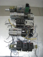 6 Watlow 146 Temp controls W/ IDEC micro Smart, circuit breaker, DIN Rail