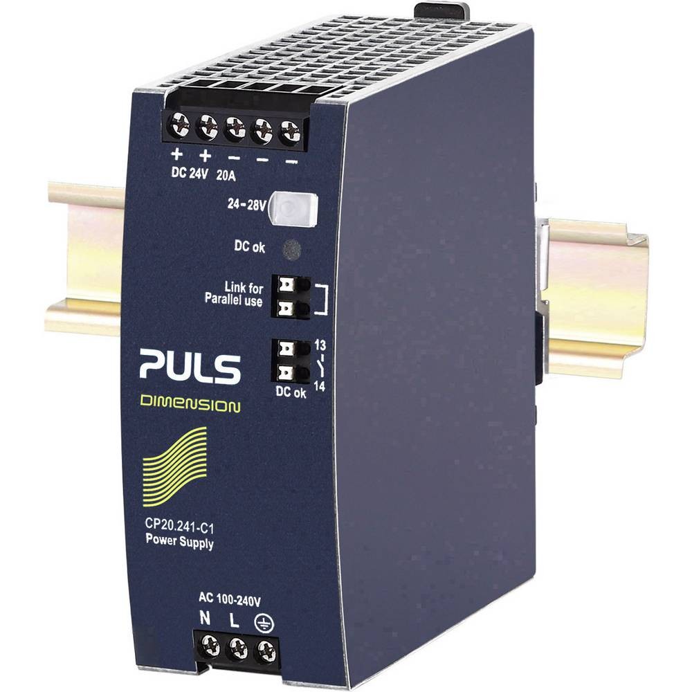 Alimentation stabilisée PULS CP20.241-C1 20 A rail DIN bloc 480 W