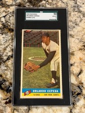 1959 Bazooka Orlando Cepeda SGC 4 Centered Sharp Clean Looks Nicer RARE HOF