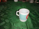 New ListingVintage Fire-King Stuckey’s Coffee Club Milk Glass Mug Anchor Hocking USA