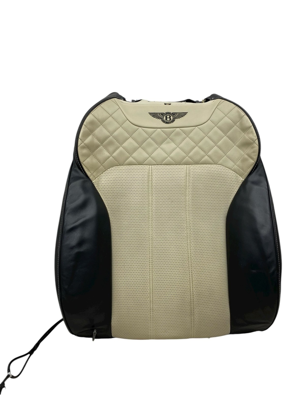 2016-2020 BENTLEY BENTAYGA FRONT LEFT DRIVER UPPER SEAT CUSHION BACKREST W/O BAG