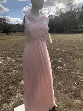 Pretty In Pink Bill Levkoff Gown S12 Slenderizing Tulle Lined