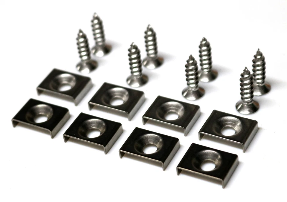 Novo conjunto de montagem de vedação de capô 16 peças / para picape Chevy GMC de 1946-1959 - Imagem 4 de 4