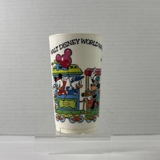 Walt Disney World Mickey Train Deka Plastics Inc Cup Made in USA No. 540 Vintage