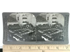 World Disarmament Conference Stereoview Keystone View Co. 1920s USA