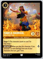 Isabela Madrigal - Such a Lovely Voice 16/204 Uncommon Wilds Unknown Lorcana NM
